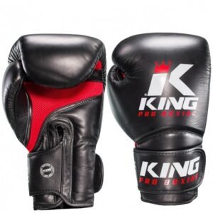 King bokso pirštinės Star Mesh 2 - Black/Red