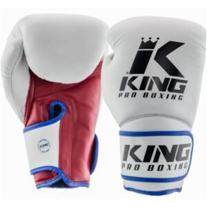 King bokso pirštinės Star 1 - White/Red