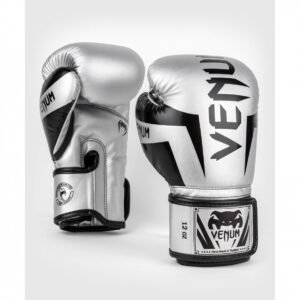Venum bokso pirštinės Elite - Silver/Black