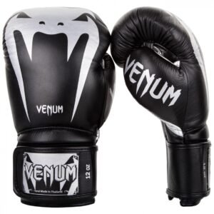 Venum bokso pirštinės Giant - Black/Silver