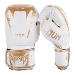 Venum bokso pirštinės Giant - White/Gold