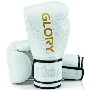Fairtex bokso pirštinės BGVG3 - White/Silver