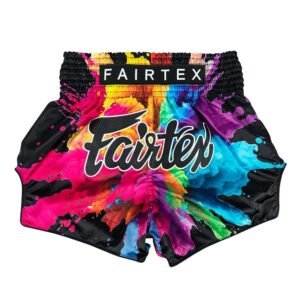 Fairtex K1 / Thai šortai - Black Funky Soul