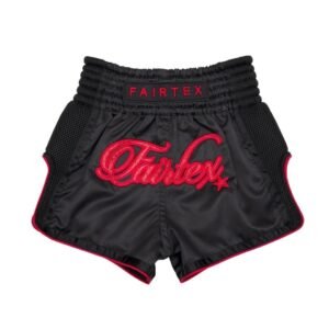 Fairtex K1 / Thai šortai Midnight Red - Vaikams