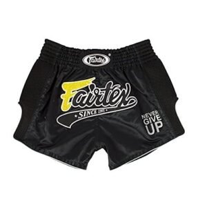 Fairtex K1 / Thai šortai Slim Cut - Black