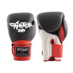 Hitman x FS bokso pirštinės Elite Evo - Black/White/Red