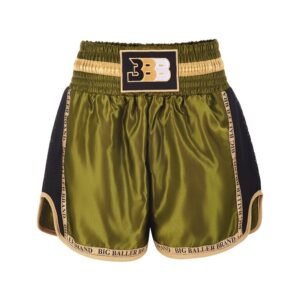 BBB šortai Muay Thai / Kickboxing trunks - Mesh - khaki