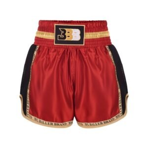 BBB šortai Muay Thai / Kickboxing trunks - Mesh - red