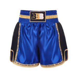 BBB šortai Muay Thai / Kickboxing trunks - Mesh - blue