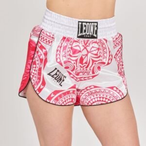 Leone 1947 K1 / Thai šortai moterims HAKA - White/Pink (AB811-04)