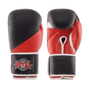 Royal odinės bokso pirštinės Champion - Black/Red