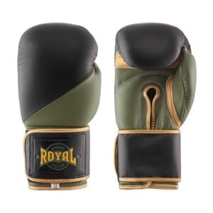 Royal odinės bokso pirštinės Champion - Black/Khaki