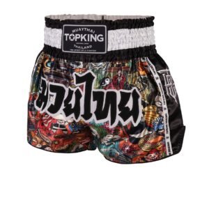 Top King K1 / Thai šortai Culture Thai 2 - Black
