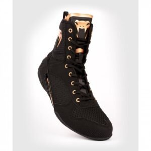 Venum bokso bateliai Elite - Black/Bronze