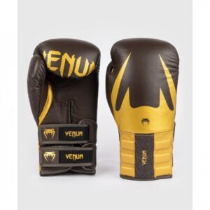 Venum bokso pirštinės Reverso - Chocolate/Gold