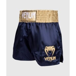 Venum K1 / Thai šortai Classic - Navy Blue/Gold