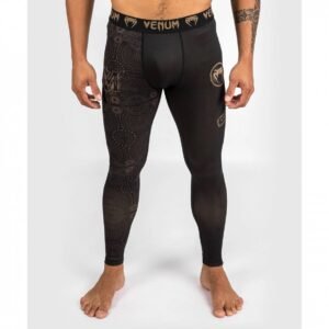 Venum kompresinės kelnės Santa Muerte - Black/Brown