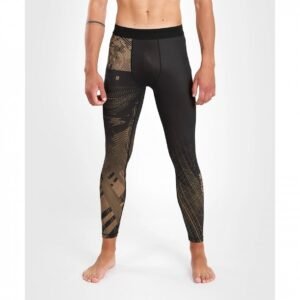 Venum kompresinės kelnės Gorilla Jungle - Black/Sand